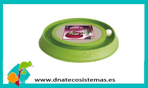 rascador-para-gato-verde-con-juguete-happy-41x38x5-cm-tienda-online-de-productos-para-gatos