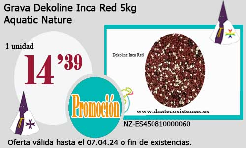 Grava Dekoline Inca Red 5kg.