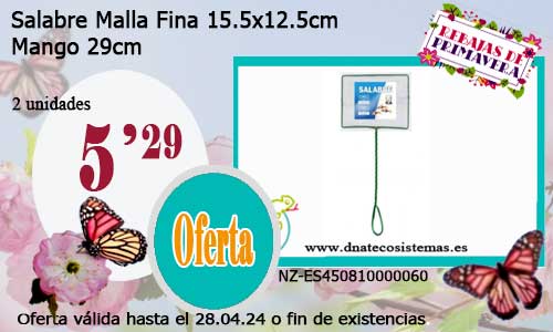 Salabre Malla Fina 15.5x12.5cm.