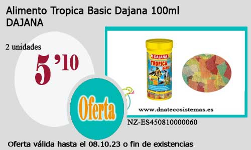 Alimento Tropica Basic Dajana  100ml.