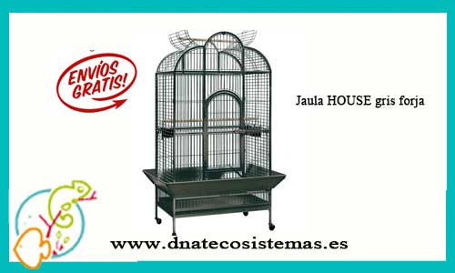 oferta-jaula-house-gris-forja-loros-175cm-175x81.6x111cm-tienda-online-productos-loros-y-cacatuas-venta-material-aves-economicos-por-internet-tienda-mascotas-rebajas-online