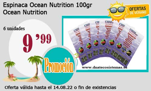 .Espinaca Ocean Nutrition 100gr