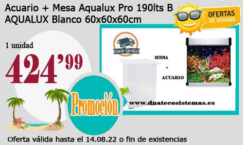 .Acuario + Mesa Aqualux Pro 190lts B