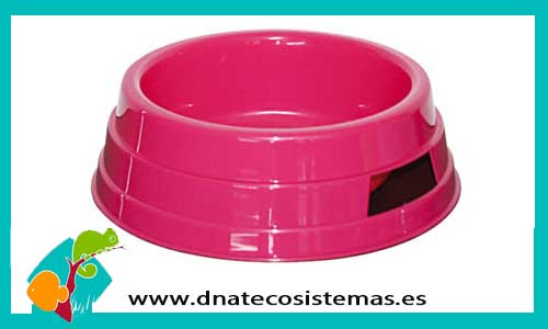 comedero-plastico-redondo-16x7cm-0.7lts-tienda-perros-online-accesorios-perro-juguetes-rosa