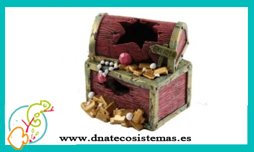 ornamento-cofre-tesoro-granate-11,5x10,5x9,5cm-tienda-online-de-productos-de-acuariofilia-ornamentos-acuarios