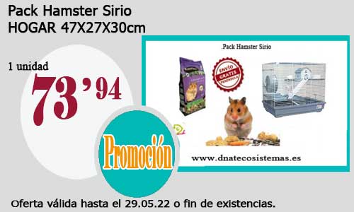 .Pack Hamster Sirio