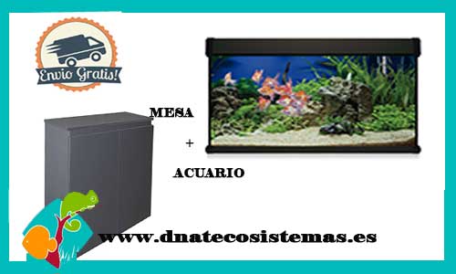 Acuario + Mesa Aqualux Pro 120lts N