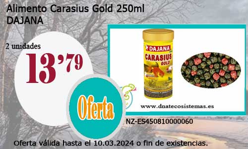 Alimento Carasius Gold 250ml.