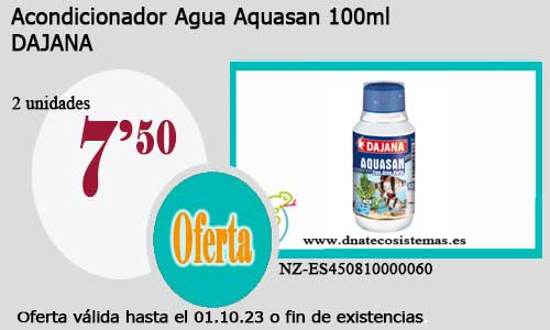 .Acondicionador Agua Aquasan  100ml.