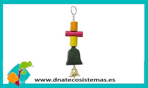 juguete-de-madera-multicolor-madera-con-campana-24cm-tienda-online-de-productos-para-cotorras-y-loritos