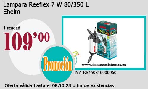 Lampara Reeflex  7 W  80/350 L.