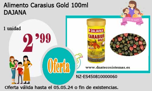 Alimento Carasius Gold 100ml.