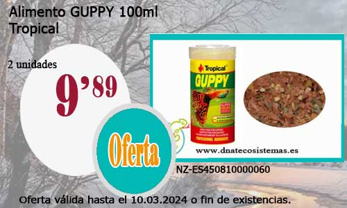 Alimento GUPPY 100ml.