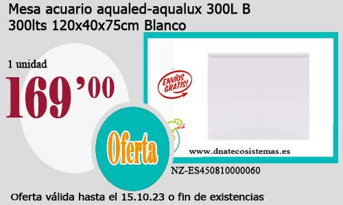 Mesa acuario aqualed-aqualux 300L B.