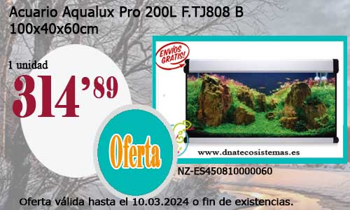 Acuario Aqualux Pro 200L F.TJ808 B.